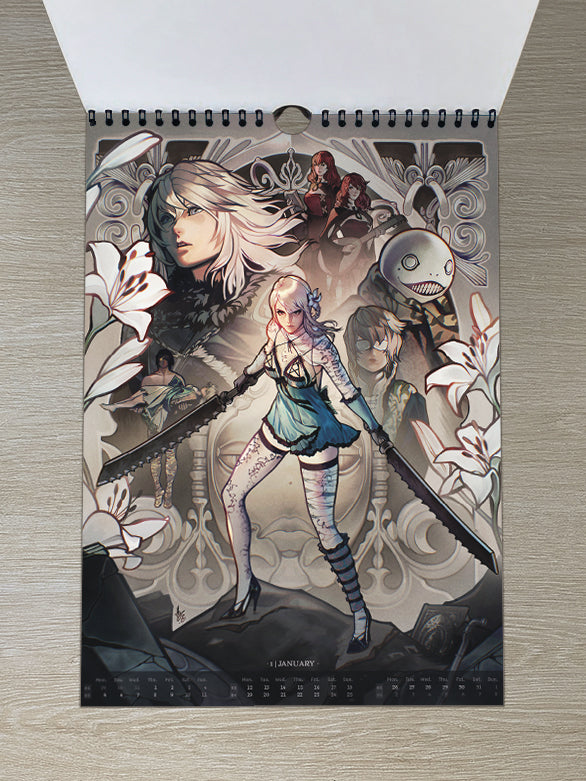 Calendar + Mini Artbook bundle