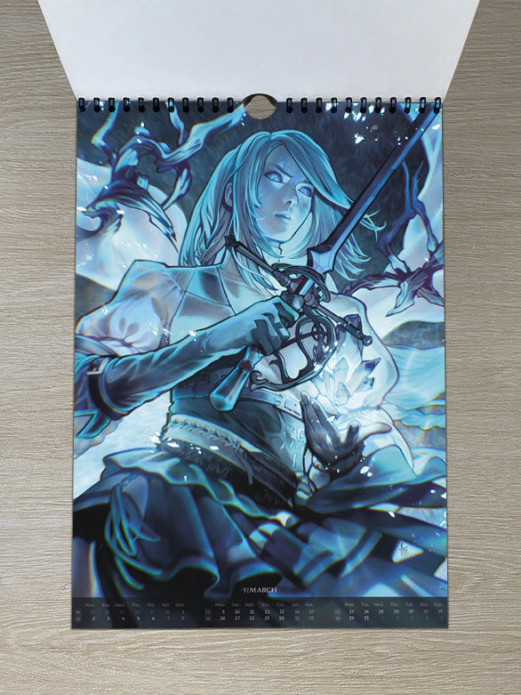 Calendar + Mini Artbook bundle