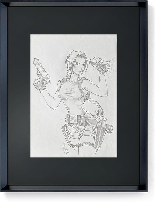 Original pencil : Lara Revelation