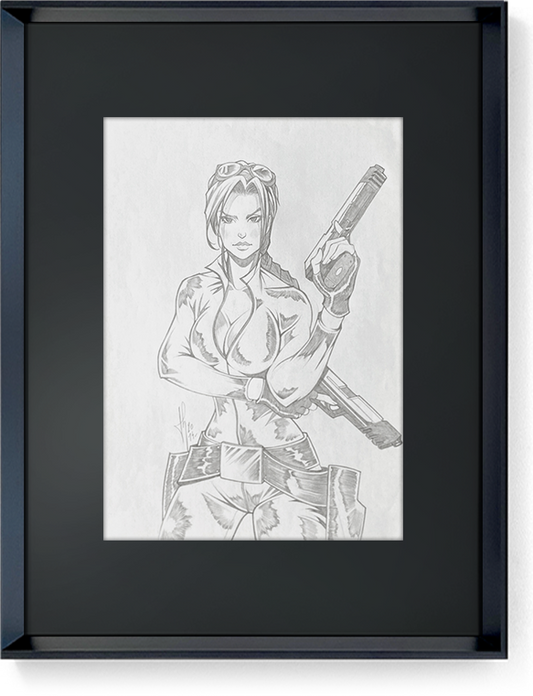 Original pencil : Lara Chronicles