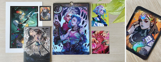 Calendar + Mini Artbook bundle